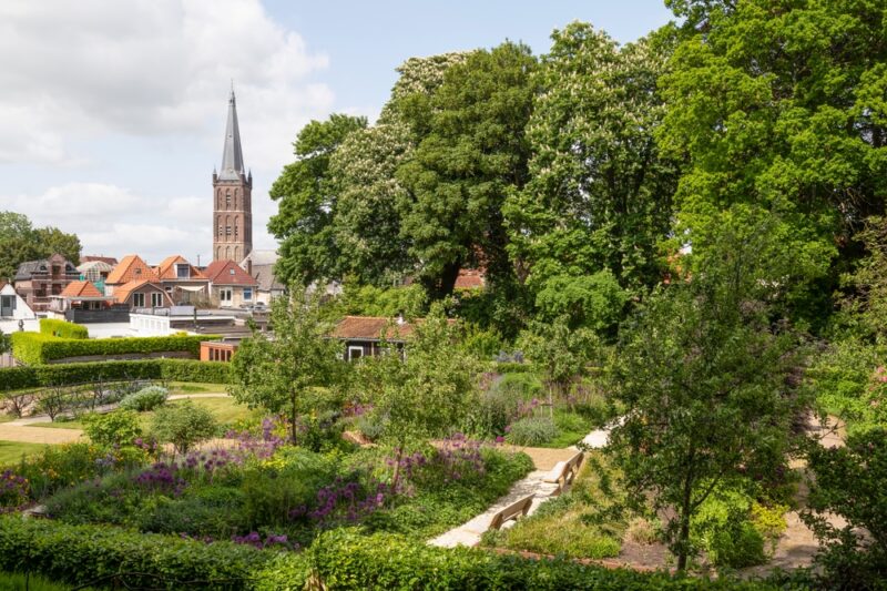 City,Garden,-,Nettelbosch,,In,The,City,Of,Steenwijk,With